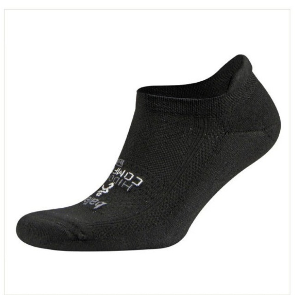 Balega Hidden Comfort‎ No Show Running Socks Black Large Mens 9.5-11.5